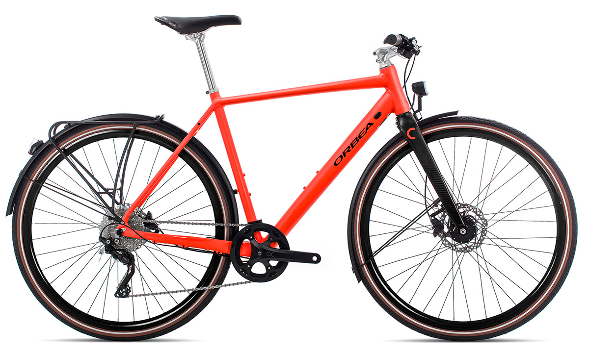 Фотография Велосипед Orbea Carpe 10 (2020) 2020 Красно-черный